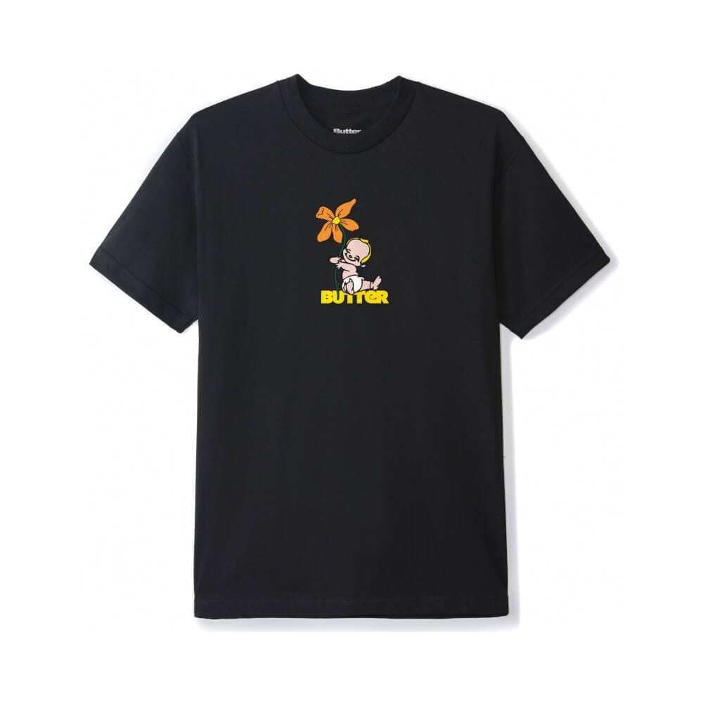 Butter Goods Baby Tee Black - 50-50 Skate Shop
