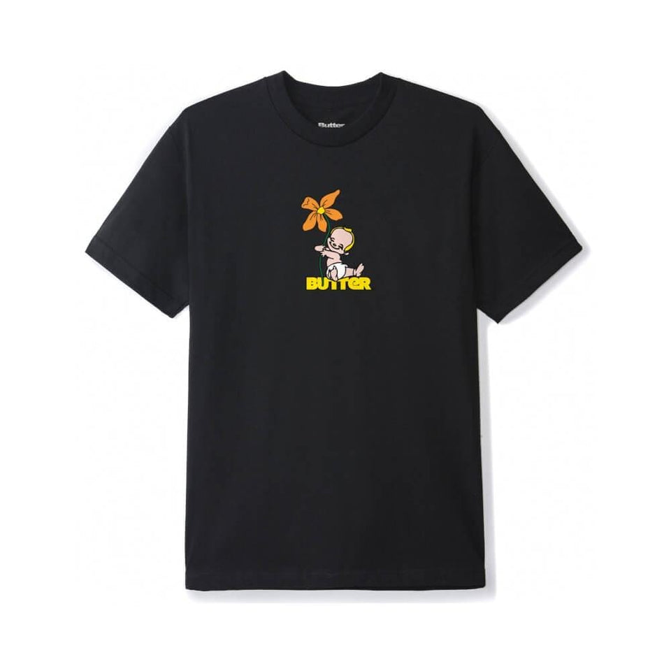 Butter Goods Baby Tee Black - 50-50 Skate Shop