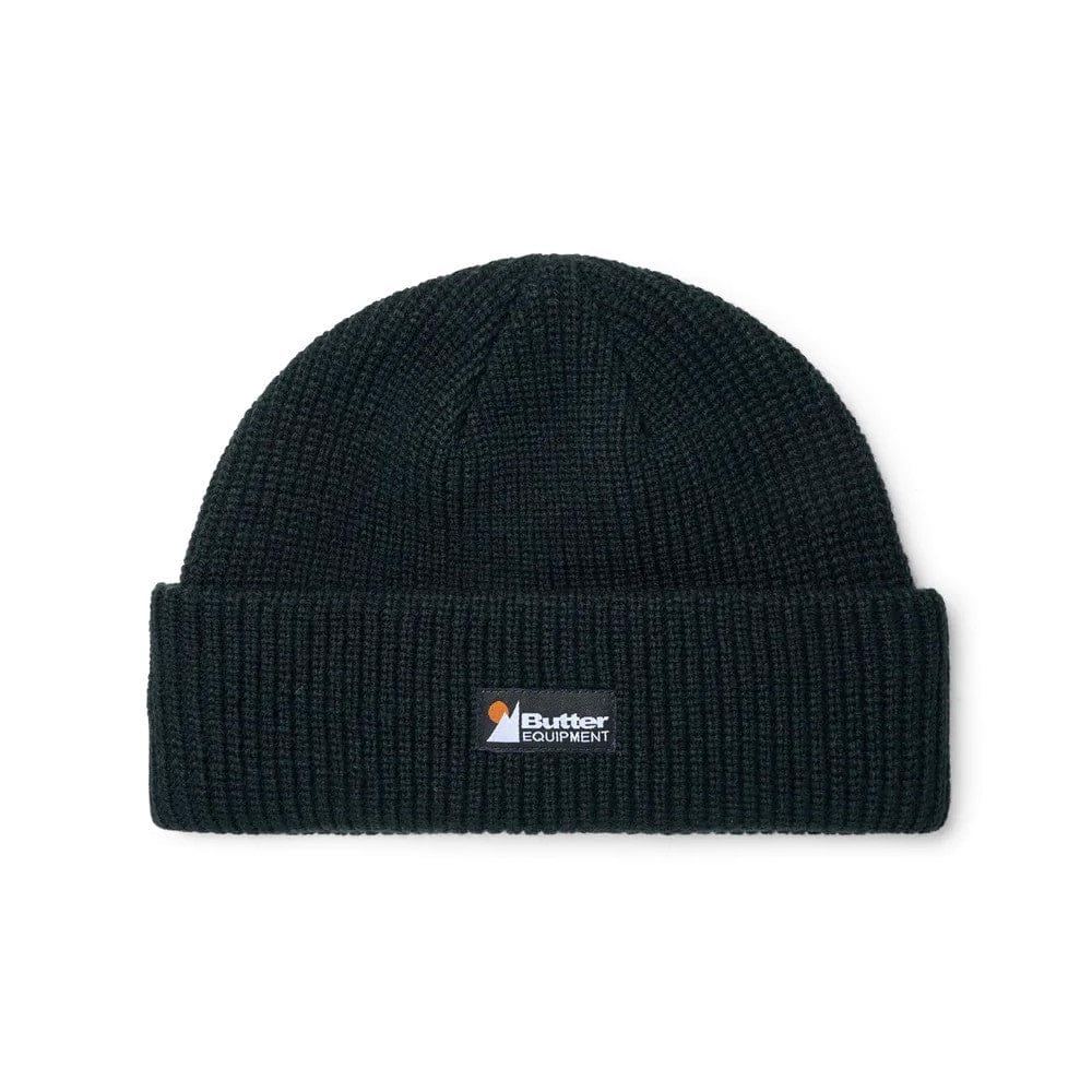 Butter Goods Equipment Beanie Black OSFA - 50-50 Skate Shop