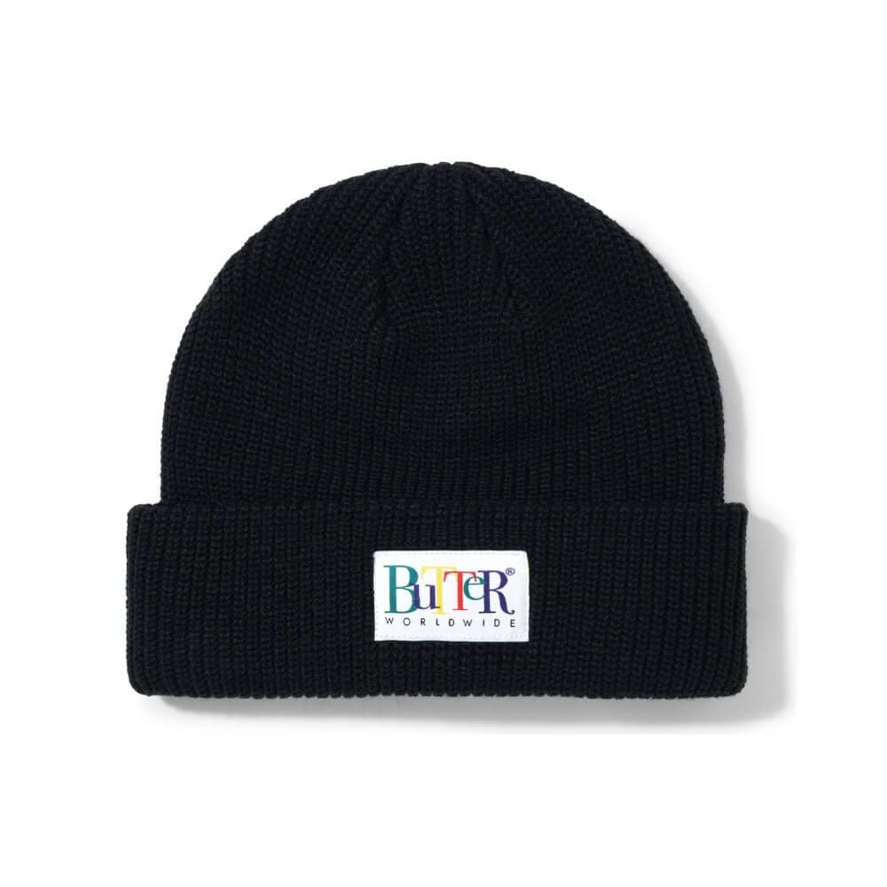 Butter Goods Jumble Beanie Black - 50-50 Skate Shop