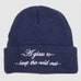 Passport Skate Cold Out Beanie Navy - 50-50 Skate Shop
