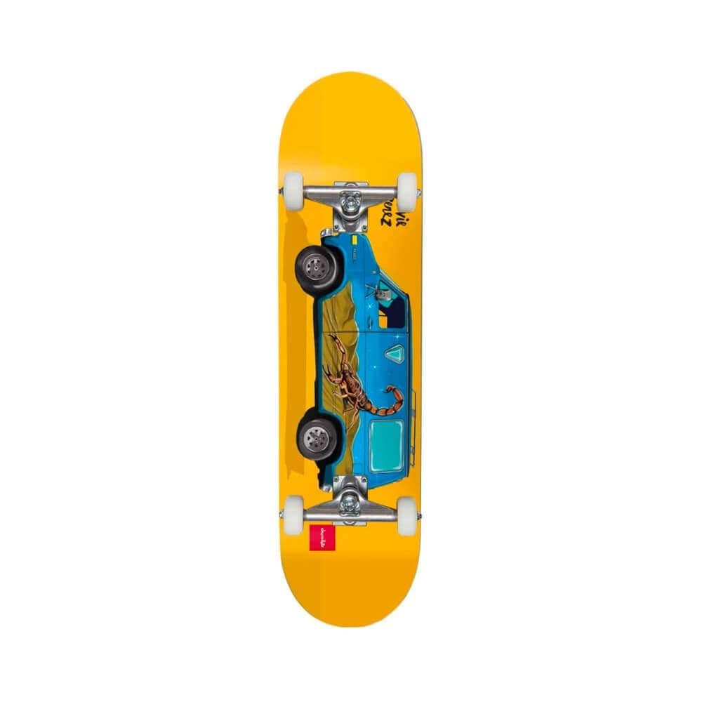 Chocolate Skateboard Complete Vanner Stevie Perez 7.75" x 31.125" Yellow 13.75" - 50-50 Skate Shop
