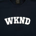 WKND College Crewneck Navy - 50-50 Skate Shop