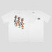 Passport Dancing Steps Tee White - 50-50 Skate Shop