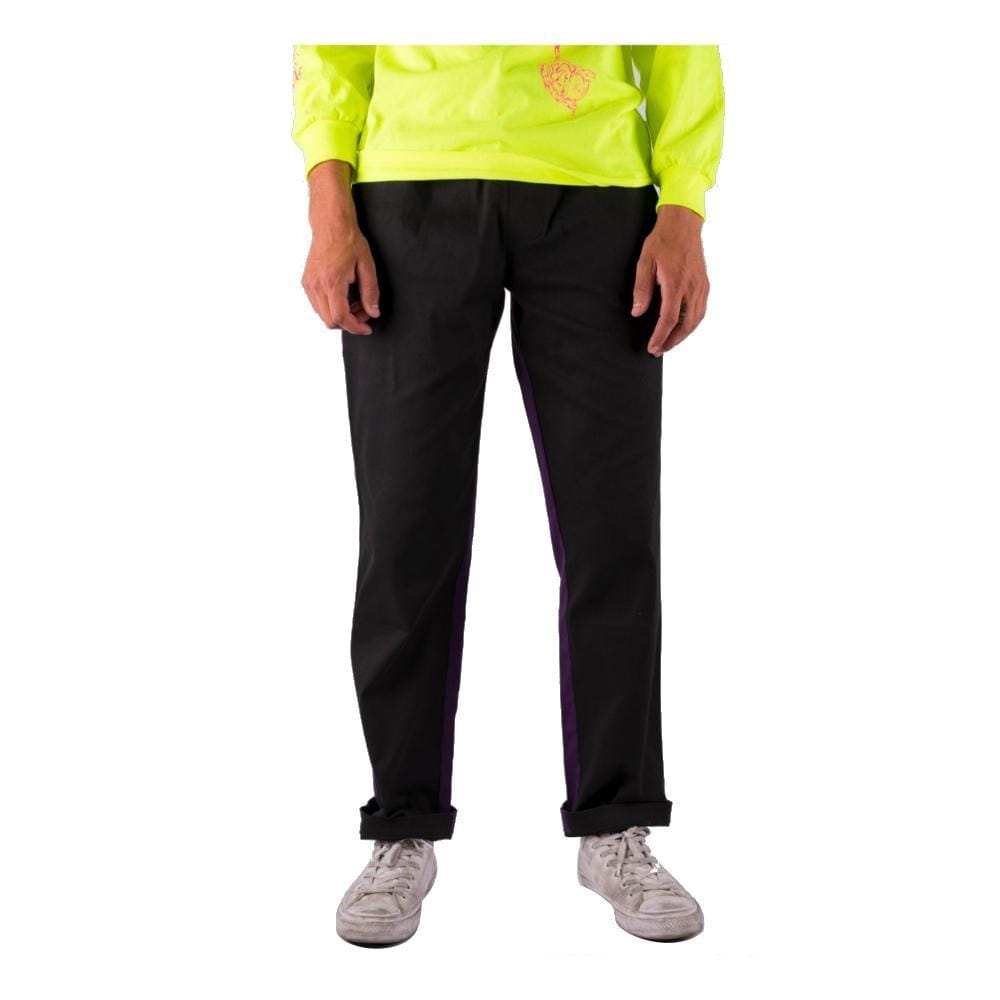 Welcome Dark Wave Split-Color Elastic Pants - 50-50 Skate Shop