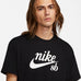Nike SB Skate Tee Logo Black White - 50-50 Skate Shop