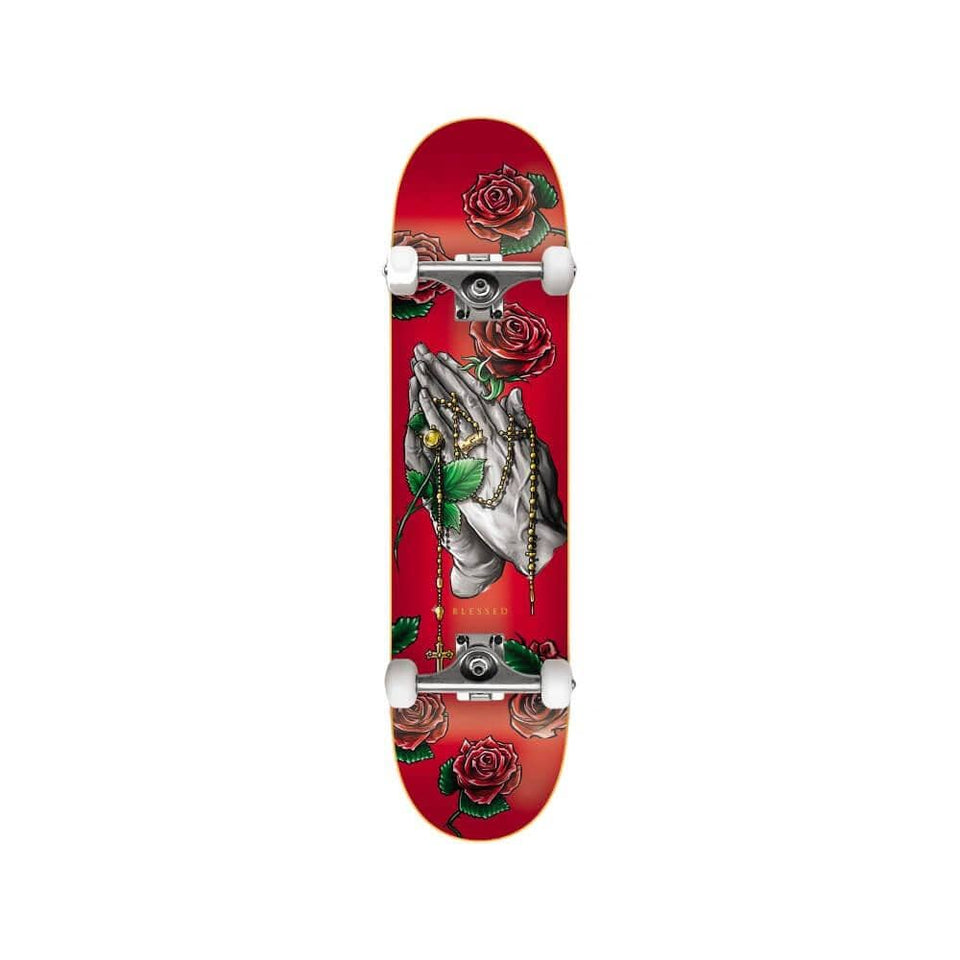 DGK Skateboard Complete Divine 7.75" x 31" Red 14.5" WB - 50-50 Skate Shop