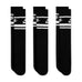 Nike Sportswear Everyday Essential Crew Socks (3 Pairs) Black White - 50-50 Skate Shop