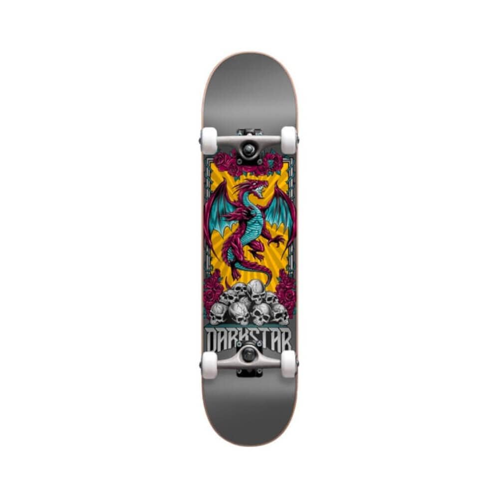 Darkstar Skateboard Complete Levitate 8.0" x 31.5" Charcoal 14" WB - 50-50 Skate Shop