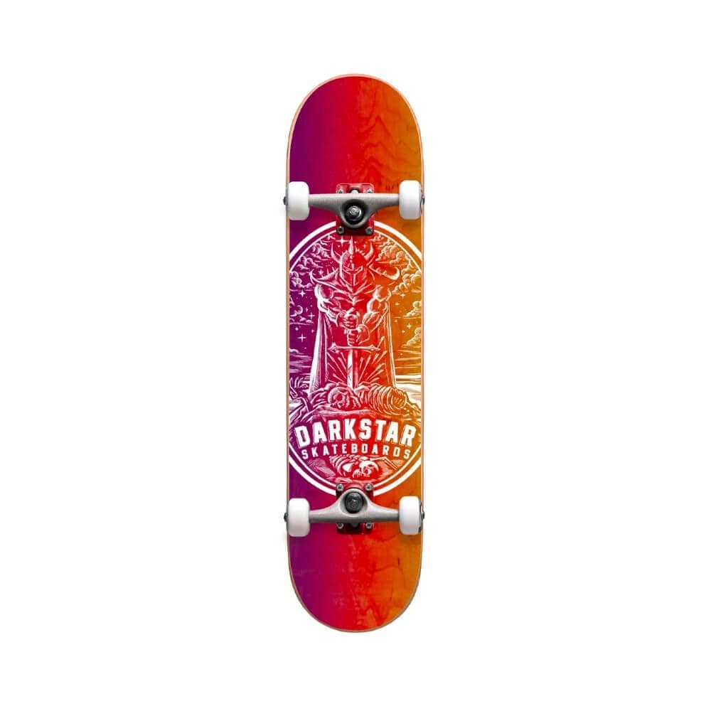 Darkstar Skateboard Complete Warrior Premium Youth 7.375" x 29.8" Multi 12.75" WB - 50-50 Skate Shop