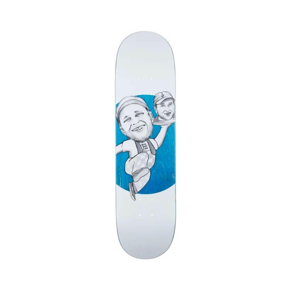 Deathwish Skateboard Deck Jamie Foy Spanky's Big Boy 8.25" x 31.5" Blue 14.25" WB - 50-50 Skate Shop