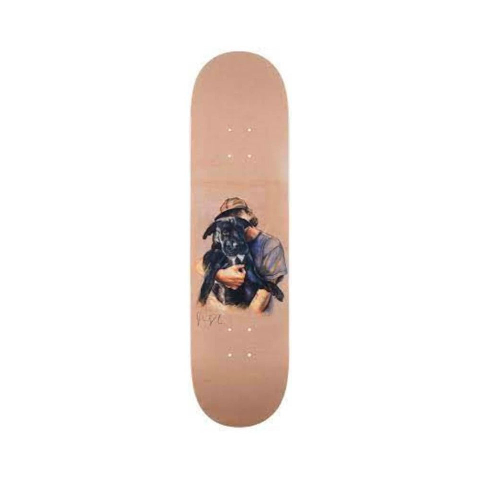 Deathwish Skateboard Deck Julian Davidson Travels With Luna 8.25" x 31.5" Brown 14.25" WB - 50-50 Skate Shop