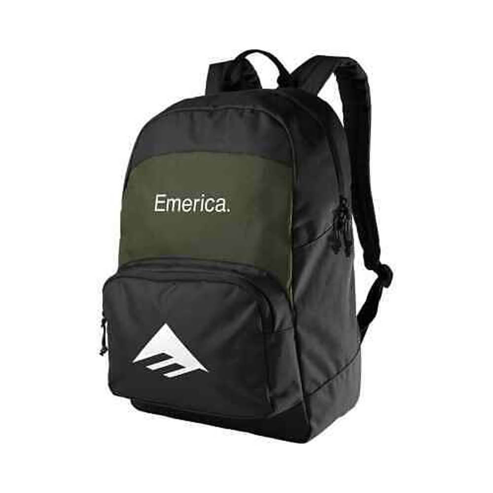 Emerica Backpack Black Green - 50-50 Skate Shop