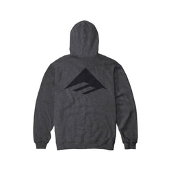 Emerica Skate Pure Triangle Hoodie Charcoal Heather - 50-50 Skate Shop