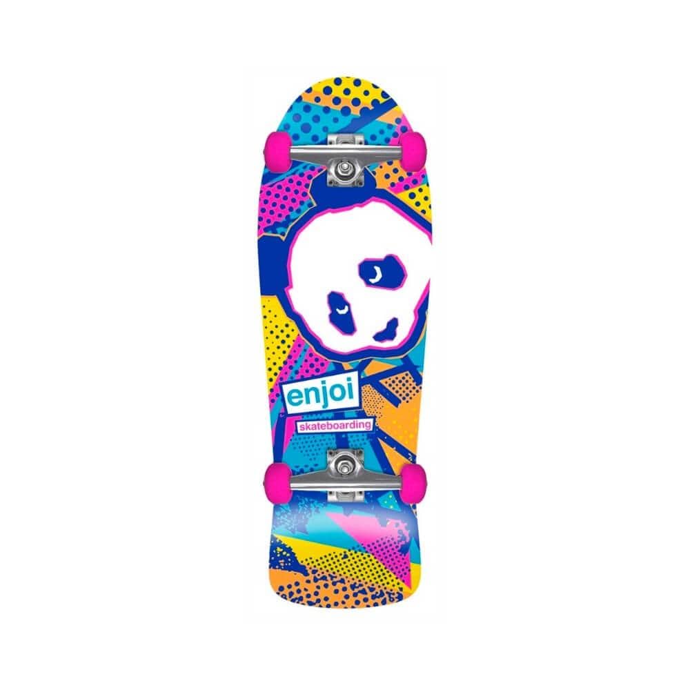 Enjoi Skateboard Complete 1985 Called Resin Premium 9.75" x 30" Blue 15" WB - 50-50 Skate Shop