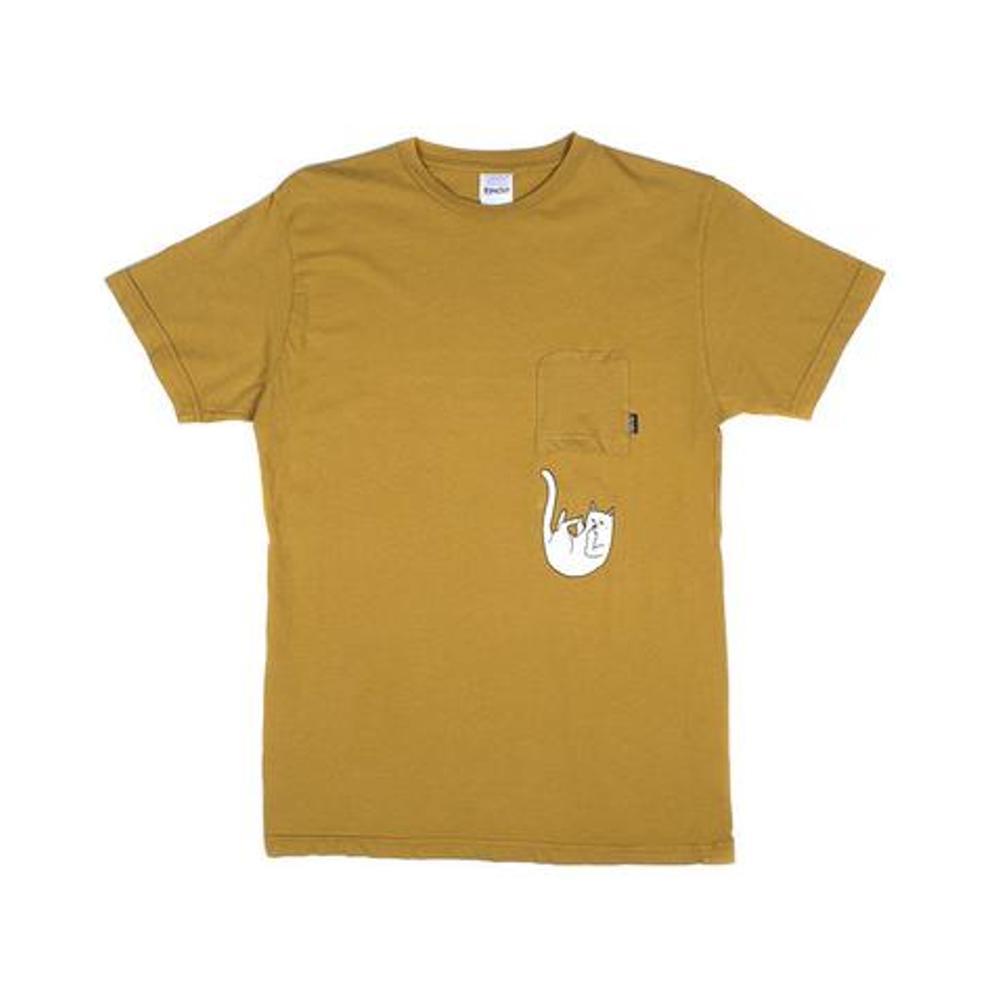 Ripndip Falling Nermal Pocket Tee Burnt Orange - 50-50 Skate Shop