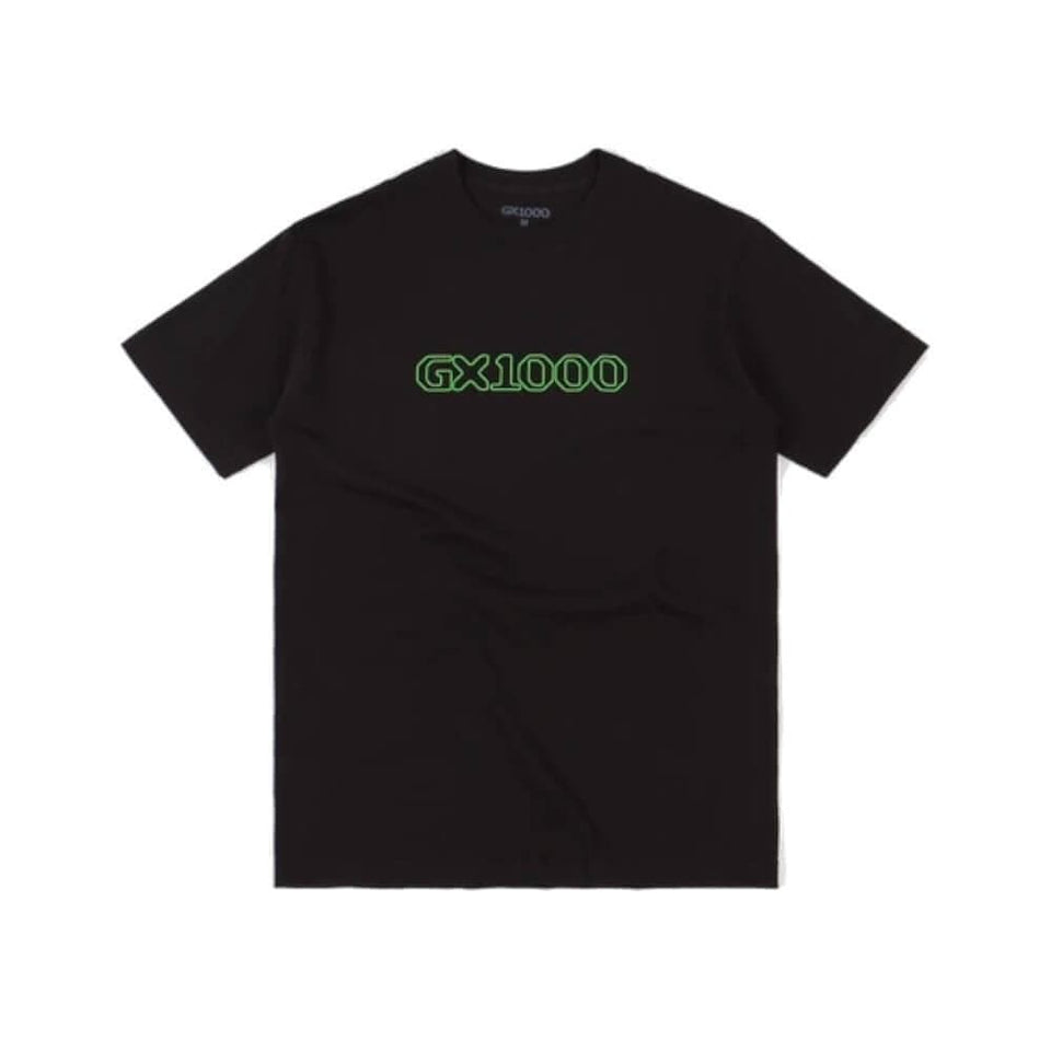GX1000 Skate OG Logo Tee Black - 50-50 Skate Shop