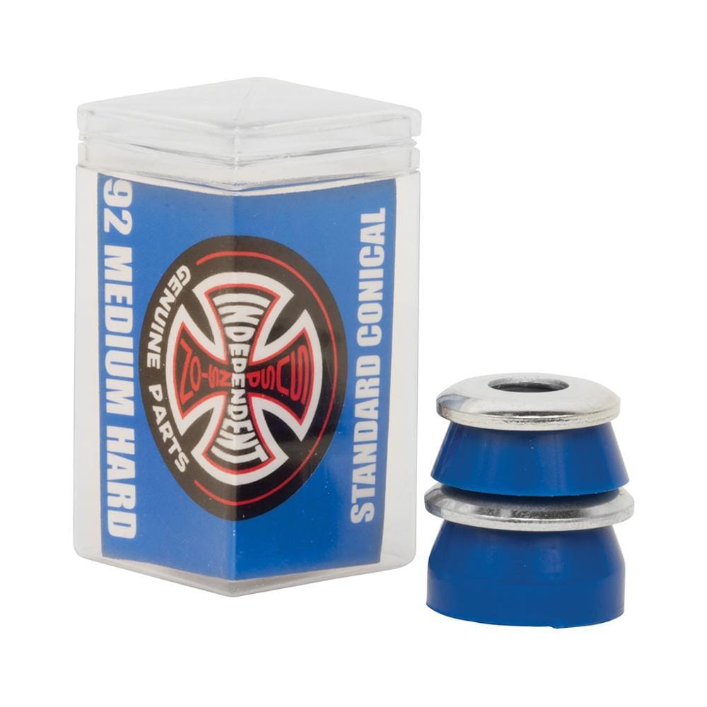 Independent Standard Conical Cushions 92a Medium Hard 4 Pack Blue - 50-50 Skate Shop