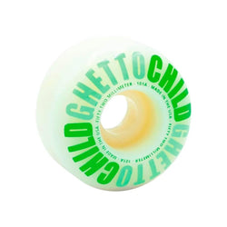 Ghetto Child Skateboard Wheels Classic USA 52mm 101A Standard Cut Green - Set of 4 - 50-50 Skate Shop