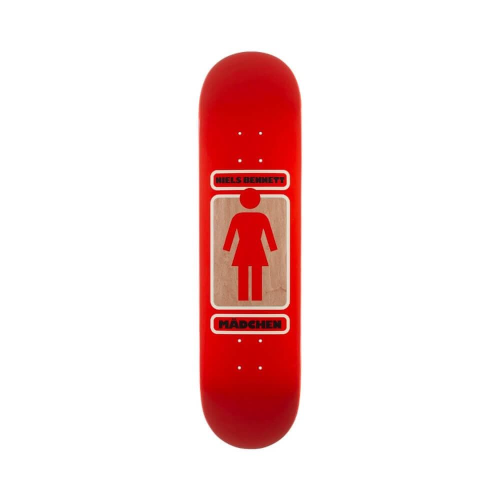 Girl Skateboard Deck 93 Til WR41 8.1" x 31.625" Niels Bennett 14" WB - 50-50 Skate Shop