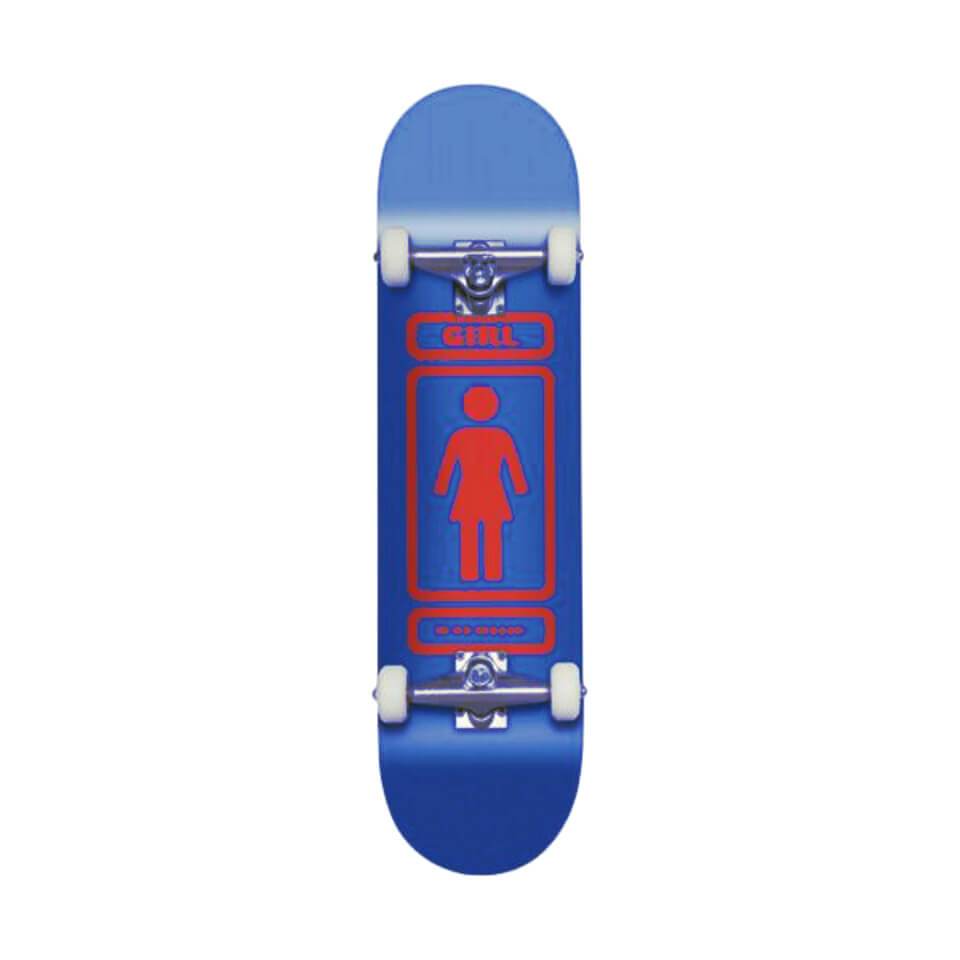 Girl Skateboard Complete WR40 8.0" x 31" Sean Malto Blue Red 14.5" WB - 50-50 Skate Shop