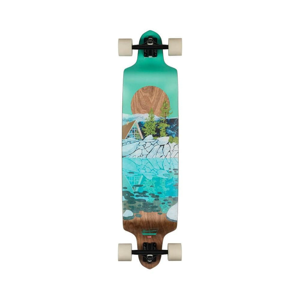 Globe Skateboard Longboard Complete Bannerstone 41" Lodge - 50-50 Skate Shop
