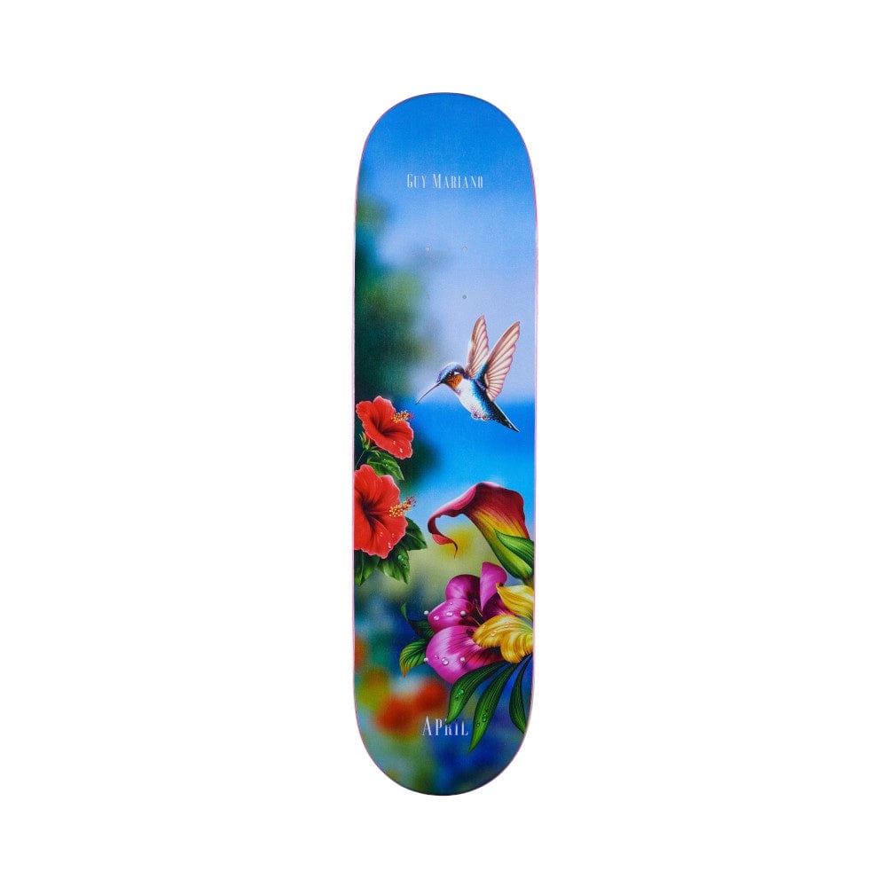 April Skateboard Deck Mother Nectar 8.25" x 31.92" Guy Mariano 14" WB - 50-50 Skate Shop