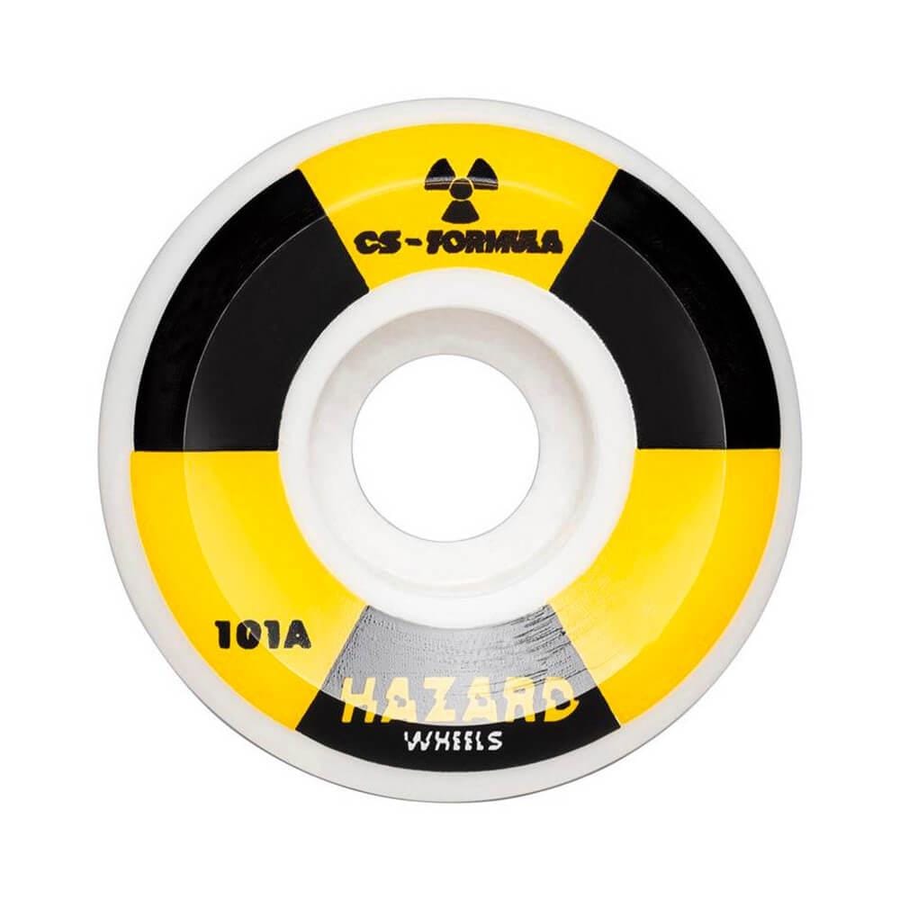 Hazard Skateboard Wheels Radio Active CS Conical Shape 52mm 101A - 50-50 Skate Shop