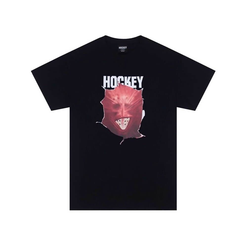 Hockey Skate Fireball Tee Black - 50-50 Skate Shop