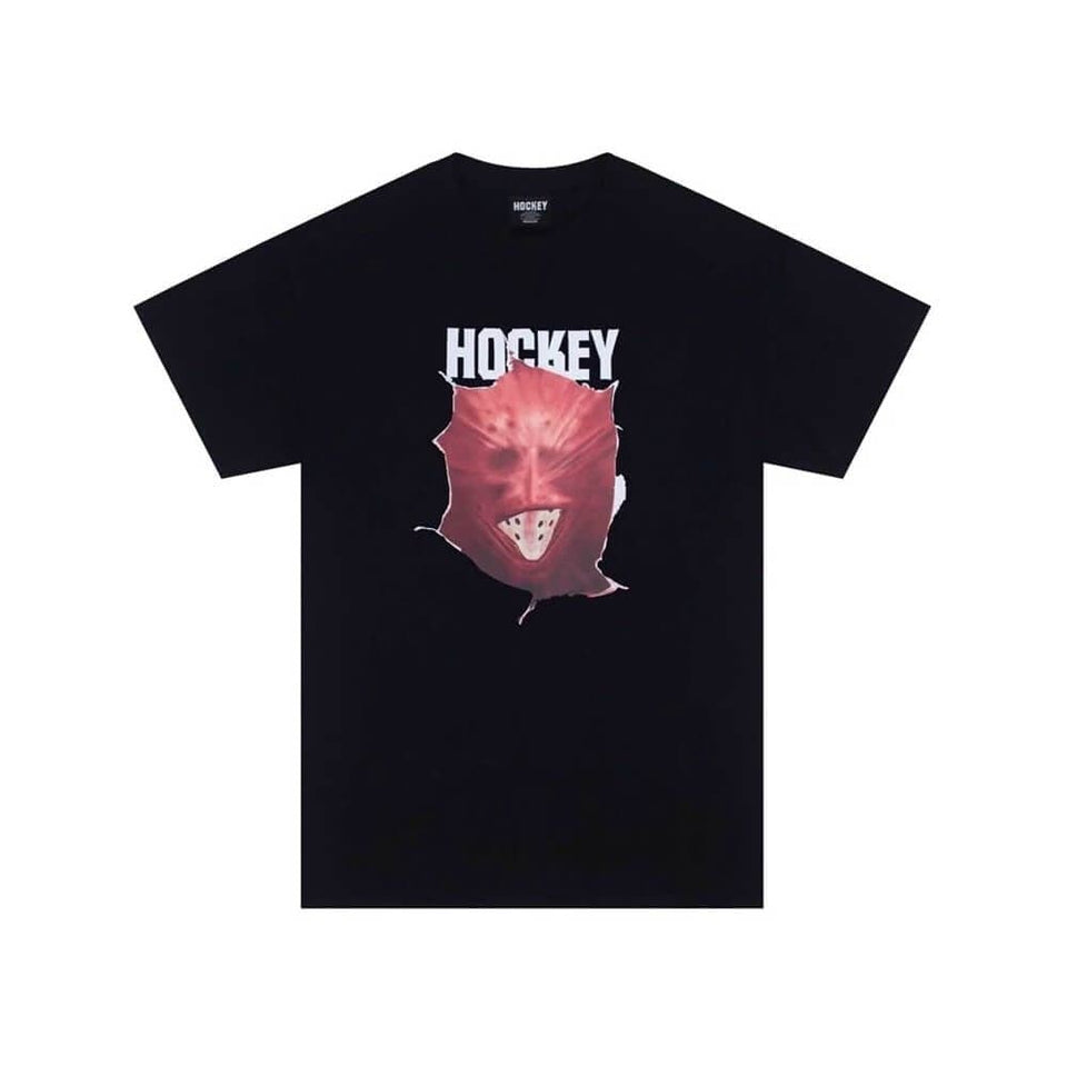 Hockey Skate Fireball Tee Black - 50-50 Skate Shop