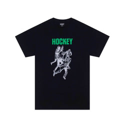 Hockey Skate Vandals Tee Black - 50-50 Skate Shop