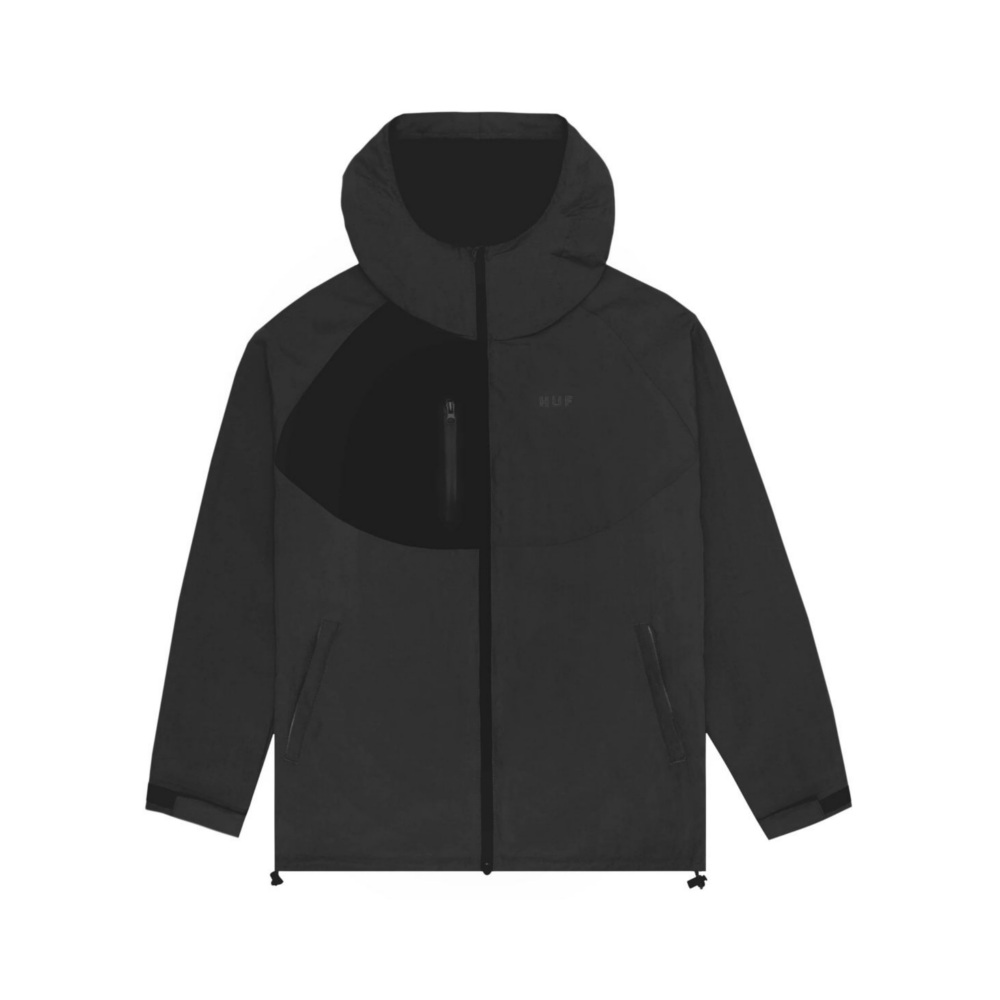 Huf standard sales white windbreaker jacket