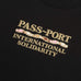 Passport Inter Solid Long Sleeve Tee Black - 50-50 Skate Shop