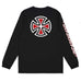 Independent Bar Cross Youth Long Sleeve Tee Black - 50-50 Skate Shop