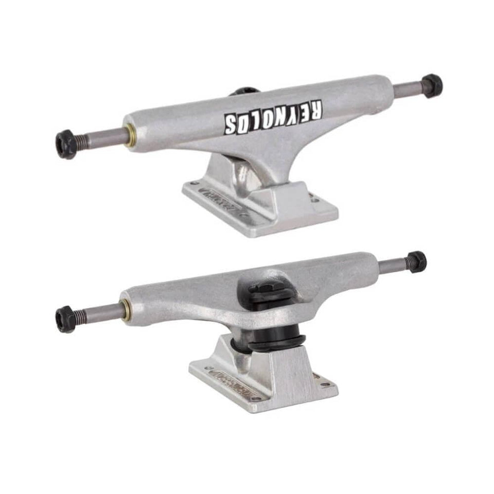 Independent Skateboard Trucks Reynolds Block Hollow Mid 139mm (8.0" Axle) Silver - Set of 2 - 50-50 Skate Shop