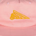 Hoddle Linary Wall 5 Panel Snap Back Hat Pink - 50-50 Skate Shop