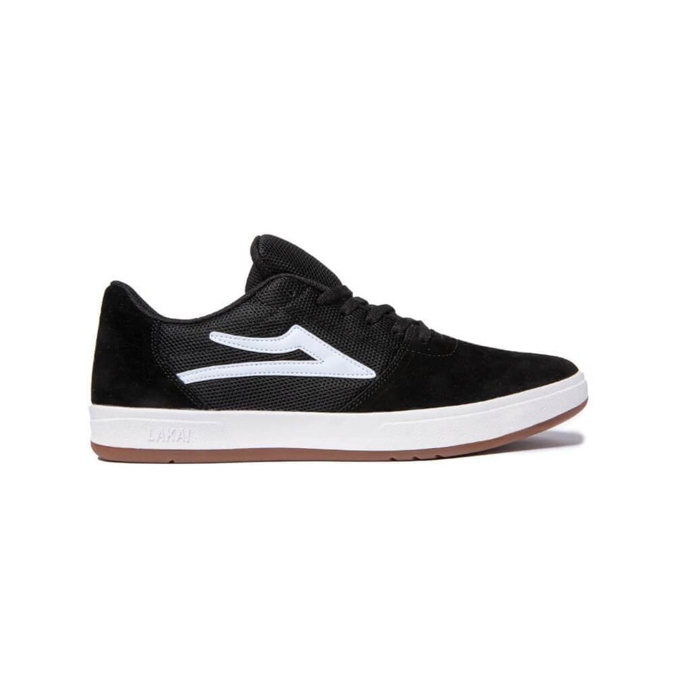 Lakai Brighton Black Suede - 50-50 Skate Shop
