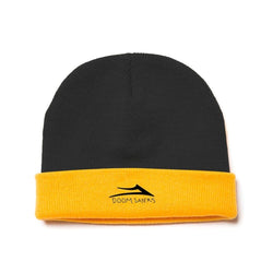 Lakai x Doom Sayers 2 Tone Beanie Yellow Black - 50-50 Skate Shop