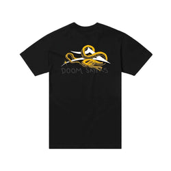 Lakai x Doom Sayers Flare Snake Tee Black - 50-50 Skate Shop