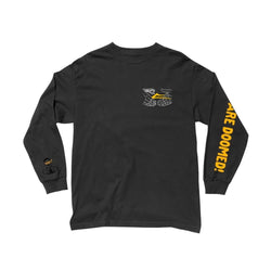 Lakai x Doom Sayers Shake Flare Long Sleeve Tee Black - 50-50 Skate Shop
