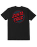 Santa Cruz Youth Depth Dot Tee Black - 50-50 Skate Shop