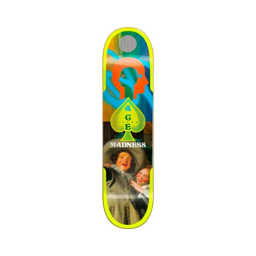 Madness Skateboard Deck Ace Space R7 8.75" x 31.9" Ace Pelka 14.5" WB - 50-50 Skate Shop