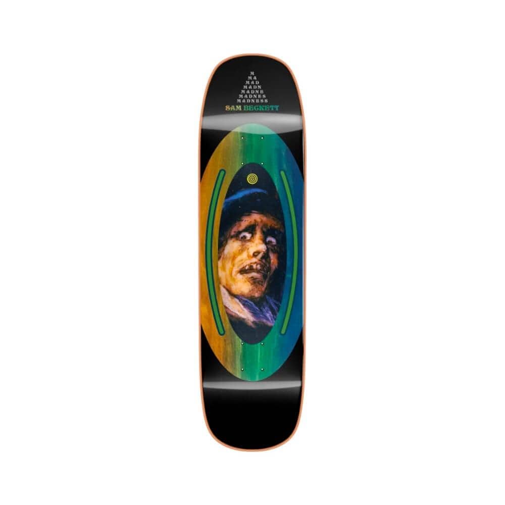 Madness Skateboard Deck Face Plant Impact Light 8.75" x 32.5" Sam Beckett 14.5" WB - 50-50 Skate Shop