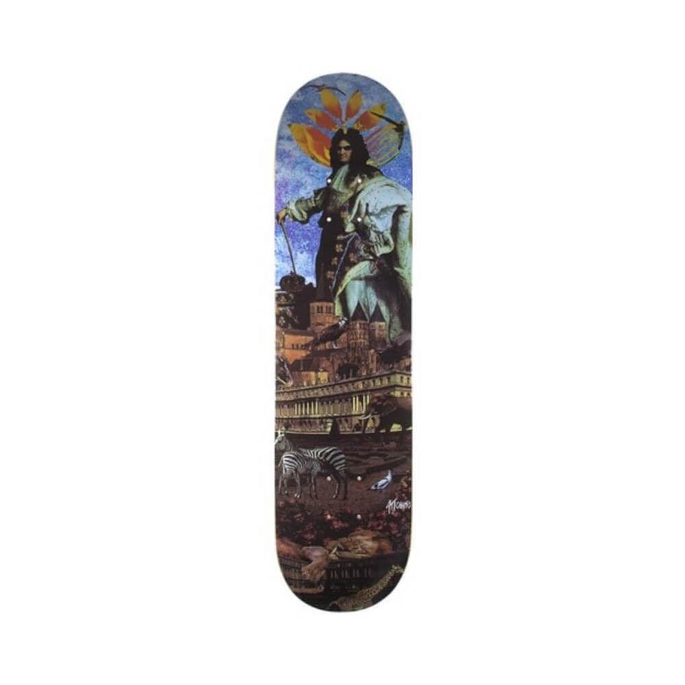 Magenta Skateboard Deck Guest Chamo 8.125" x 32" 14" WB - 50-50 Skate Shop