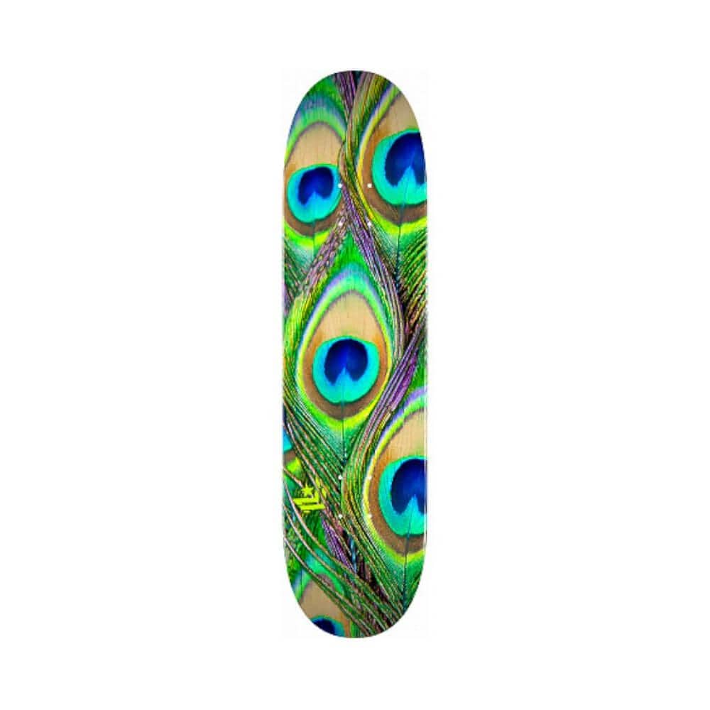 Mini Logo Skateboard Deck Peacock 7.75" x 31.08" 13.875" WB - 50-50 Skate Shop