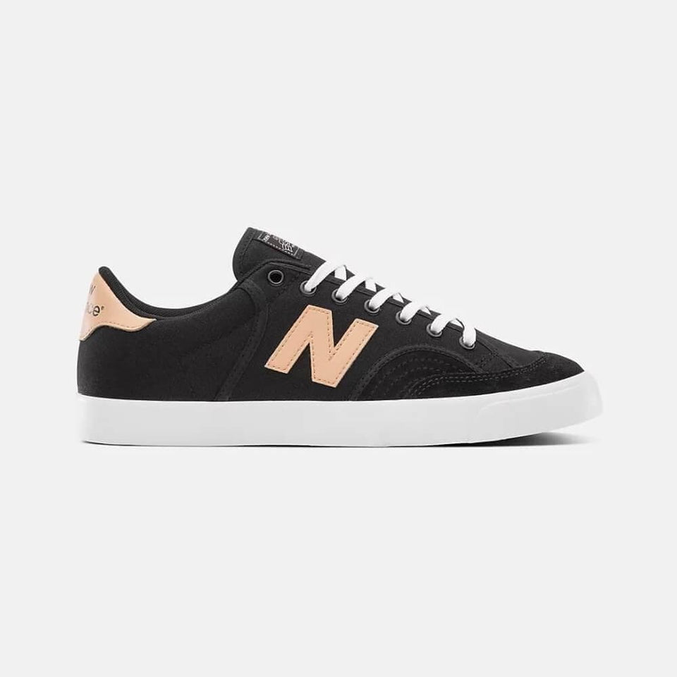 New Balance Numeric 212 V1 Black with White - 50-50 Skate Shop