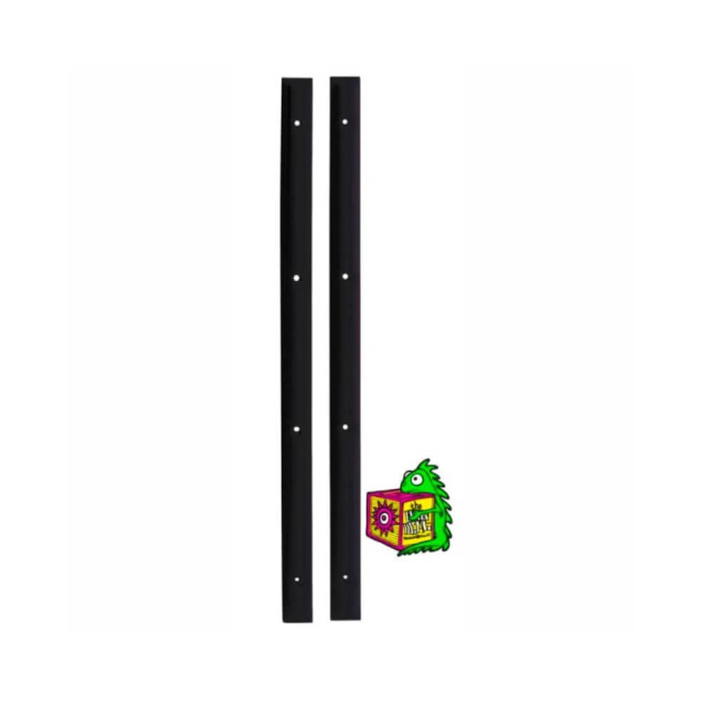 New Deal Skateboard Rails Black - 50-50 Skate Shop