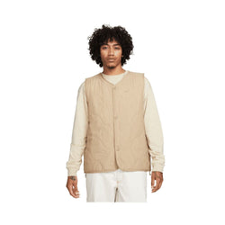 Nike Life Men's Woven Insulated Military Vest Khaki Khaki - 50-50 Skate Shop