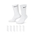 Nike SB Everyday Cushioned Training Crew Socks 6 Pack White - 50-50 Skate Shop