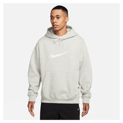 Nike SB Fleece Skate Hoodie - Grey - 50-50 Skate Shop